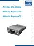 Anybus-CC Module. Módulo Anybus-CC. Módulo Anybus-CC. Installation, Configuration Guía de Instalación, Guia de Instalação,