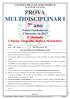 PROVA MULTIDISCIPLINAR I 7º ano Ensino Fundamental 2º bimestre de ª chamada Ciências, Geografia, Inglês e Matemática