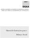 DGAA. Manual de Instruções para o. Balanço Social DIRECÇÃO-GERAL DA ADMINISTRAÇÃO AUTÁRQUICA MEPAT
