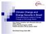 Climate Change and Energy Security in Brazil: Understanding the Impact of Climate Change on the Energy Sector