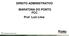 DIREITO ADMINISTRATIVO. MARATONA DO PONTO FCC Prof. Luiz Lima