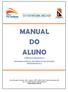 MANUAL DO ALUNO FORMAÇÃO PEDAGÓGICA (PROGRAMA ESPECIAL DE FORMAÇAO DE DOCENTES- PRODOCENTE/ R-2)