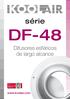 série DF-48 Difusores esféricos de largo alcance