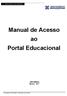 Manual de Acesso ao Portal Educacional