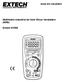 GUIA DO USUÁRIO. Multímetro Industrial de Valor Eficaz Verdadeiro (RMS) Extech EX530