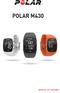 Índice 2. Manual do usuário do Polar M Introdução 11. Tire máximo proveito do seu M Primeiros passos 12. Configurar o M430 12