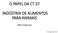O PAPEL DA CT 37 INDÚSTRIA DE ALIMENTOS PARA ANIMAIS. Ilídia Felgueiras. 27 de junho de 2017