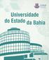 Universidade do Estado da Bahia UNEB