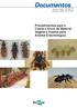 ISSN Dezembro, Procedimentos para a Coleta e Envio de Material Vegetal e Insetos para Análise Entomológica