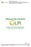 Versão: DTI. Manual de usuário GLPI Vr /04/2016 Página 1
