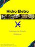 Hidro Eletro. Catalogo de Painéis Didáticos