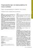 Timpanoplastias tipo I em idade pediátrica: Os nossos resultados Type I tympanoplasty in children: Our results