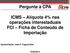 Pergunte à CPA. ICMS Alíquota 4% nas operações interestaduais FCI Ficha de Conteúdo de Importação