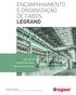 ENCAMINHAMENTO E ORGANIZAÇÃO DE CABOS LEGRAND