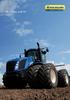 NEW HOLLAND T9 LINHA T9