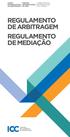 REGULAMENTO DE ARBITRAGEM REGULAMENTO