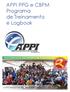 APPI PPG e CBPM Programa de Treinamento e Logbook