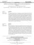 ORIGINAL ARTICLE. Auditory processing in children with normal and disordered speech. Processamento auditivo em crianças com fala normal e desviante