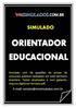 VMSIMULADOS QUESTÕES DE PROVAS DE CONCURSOS PÚBLICOS. ORIENTADOR EDUCACIONAL