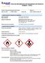 FICHA DE INFORMAÇÃO DE SEGURANÇA DE PRODUTO QUÍMICO - FISPQ
