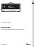 Manual de Instruções BUGERA Classic 120-Watt Hi-Gain Dual Reverb Valve Amplifier Head. bugera-amps.com