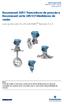 Rosemount 3051 Transmissor de pressão e Rosemount série 3051CF Medidores de vazão