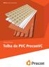 Manual Técnico. Telha de PVC PreconVC