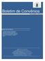 Boletim de Convênios Volume 5/edição 2 - abril de 2015