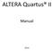 ALTERA Quartus II. Manual