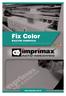 Fix Color BOLETIM COMERCIAL.  BOLETÍN COMERCIAL COMMERCIAL DATA SHEET