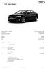 A5 Sportback. A5 Sportback. Configurador Audi. Motor. Cor exterior. Cor interior. Produto nº Descrição Preço ,00 EUR