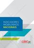 INDICADORES IMOBILIÁRIOS NACIONAIS