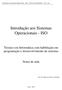 Introdução aos Sistemas Operacionais - ISO