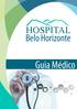 HOSPITAL. Belo Horizonte. Guia Médico