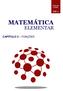 E-books PCNA. Vol. 1 MATEMÁTICA ELEMENTAR CAPÍTULO 3 FUNÇÕES