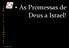 As Promessas de Deus a Israel! 29/03/ :22