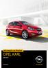 Informação de Produto OPEL KARL. Julho