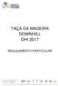 TAÇA DA MADEIRA DOWNHILL DHI 2017 REGULAMENTO PARTICULAR