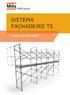 SISTEMA FACHADEIRO TS MANUAL DE MONTAGEM