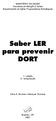 Saber LER para prevenir DORT