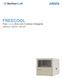 FREECOOL Free Cooling Box com Controle Inteligente. Vazão de Ar: 1000 m³/h 3450 m 3 /h