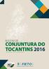 BOLETIM DE CONJUNTURA DO TOCANTINS 2016