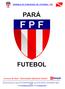 Governo do Pará - Patrocinador Oficial do Futebol