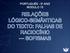 PORTUGUÊS - 3 o ANO MÓDULO 13 RELAÇÕES LÓGICO-SEMÂNTICAS DO TEXTO: FALHAS DE RACIOCÍNIO SOFISMAS