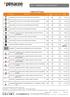 Tabela de Preços BOBINE FIO NYLON C/6M 0,050 0,00 APARADOR DE RELVA 500W E 28CM DE REFLEX 2 FIO BORDES TELESC