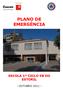 PLANO DE EMERGÊNCIA ESCOLA 1º CICLO EB DO ESTORIL - OUTUBRO