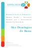 São Domingos de Rana. Relatório da Sessão de Participação. Principais Desafios e Intervenções. Prioritárias para o Desenvolvimento