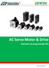 AC Servo Motor & Drive Exemplos de programação PDL