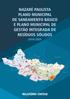 NAZARÉ PAULISTA PLANO MUNICIPAL DE SANEAMENTO BÁSICO E PLANO MUNICIPAL DE GESTÃO INTEGRADA DE RESÍDUOS SÓLIDOS