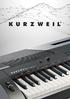 KA110: Stage Piano Arranjador Kurzweil KA-110